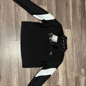 Puma Black and White Athletic Top